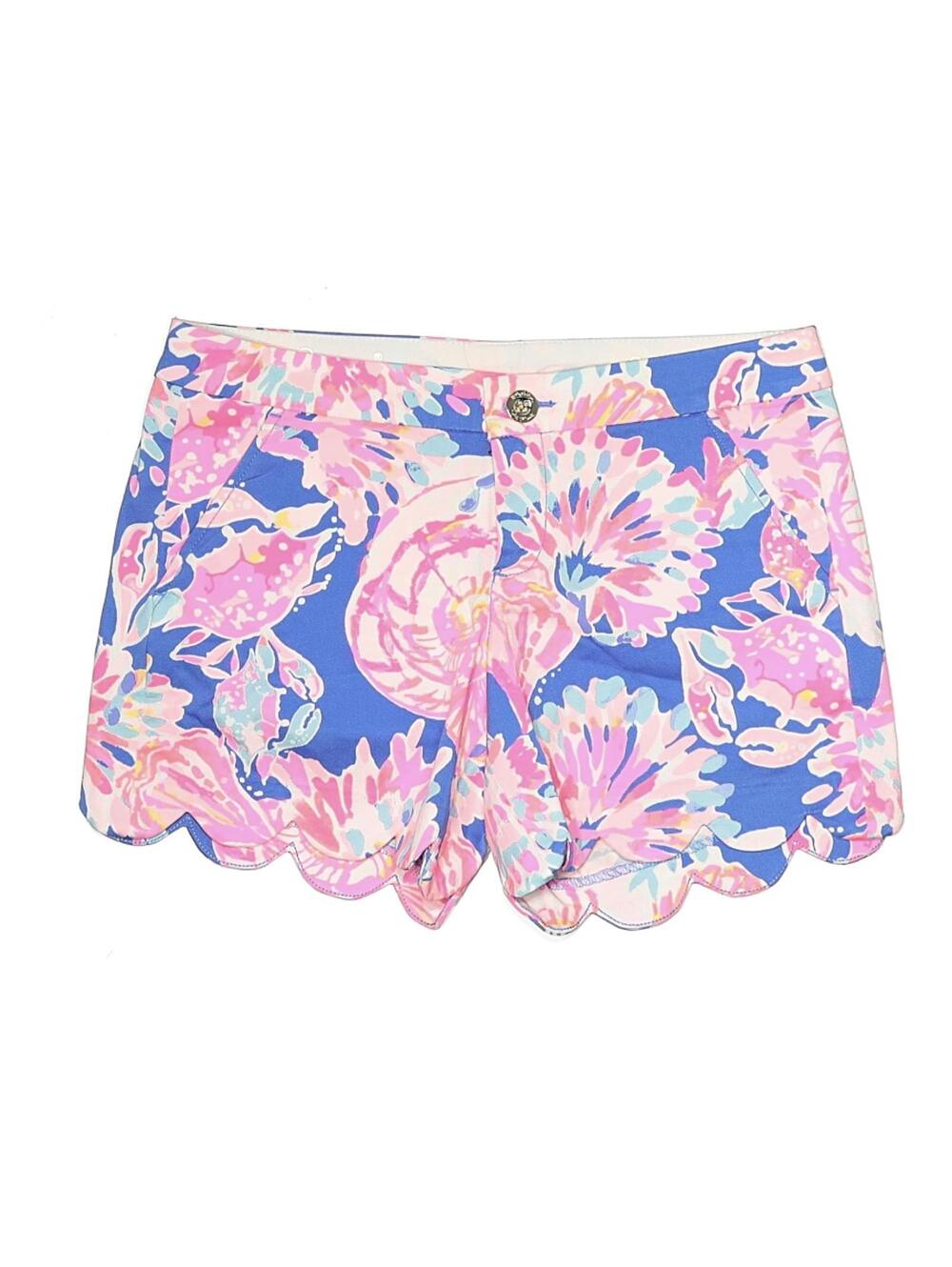 Lilly Pulitzer Size 2 Floral Print Shorts